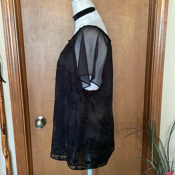 Embroidered Peasant Blouse by CeCe - Picture 8 of 16